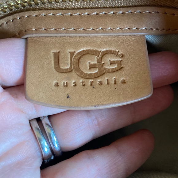 UGG Mauve Suede Pocketbook - Picture 7 of 11